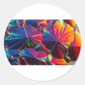 顕微鏡的結晶形成 ラウンドシール (正面)