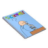 "顕微鏡"のノート ノートブック (右側)