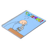 "顕微鏡"のノート ノートブック (左側)