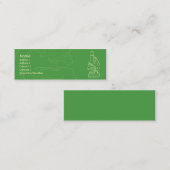 顕微鏡-スキニー スキニー名刺 (正面/裏面)