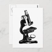 顕微鏡 ポストカード (正面/裏面)