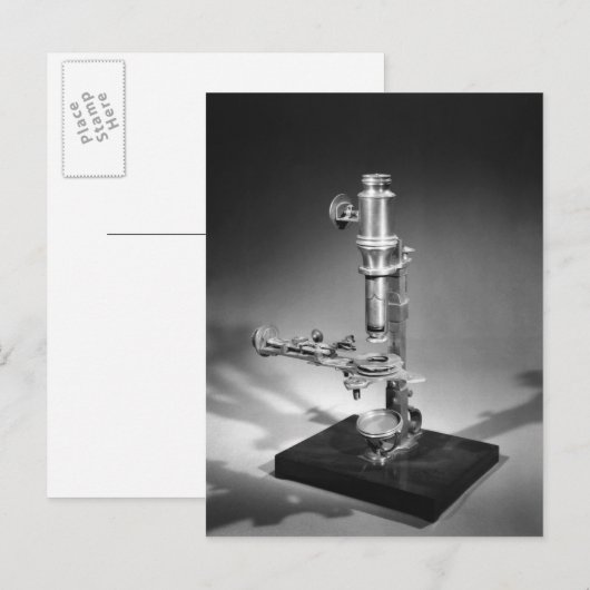 顕微鏡 ポストカード (正面/裏面)