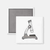 顕微鏡 マグネット (正面/裏面)