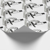 顕微鏡 ラッピングペーパー (角)