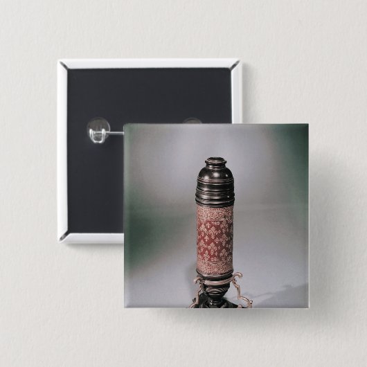 顕微鏡 缶バッジ (正面&裏面)