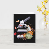 顕微鏡 花 かぼちゃ 微生物学 生物学 サン カード (黄色い花)