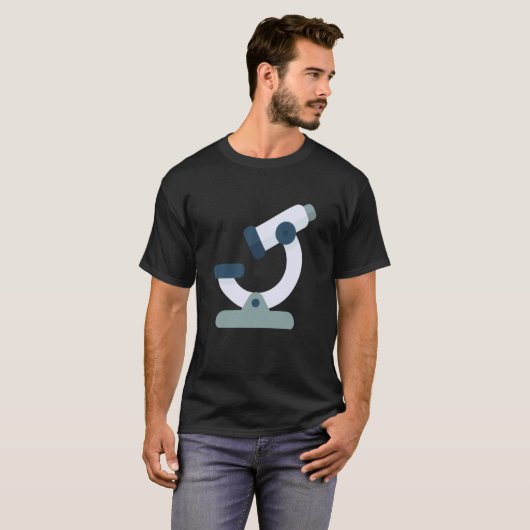 顕微鏡 Tシャツ (正面フル)
