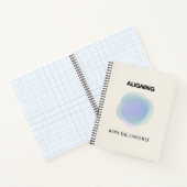 顕現スピリチュアルアート，エネルギーオーラ勾配 ノートブック (内部)