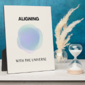 顕現スピリチュアルアート,エネルギーオーラ勾配 フォトプラーク (側面)