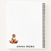 *~*顕示月AP85顕示女性 ノートブック (裏面)