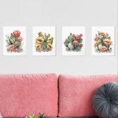 顕花サボテンの水色 (リビング)