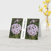 顕花低木フローラサンキューカード カード (黄色い花)