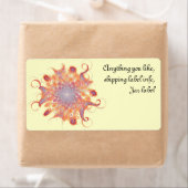 顕花太陽フラクタルラベル ラベル (インサイチュ)