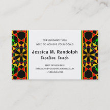 顕著なジャマイカ色の種族のスタイルパターン