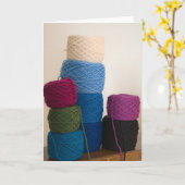 顕著なヤーンはカードを固めます カード (黄色い花)