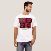 顕著な先生のワイシャツ Tシャツ (正面フル)