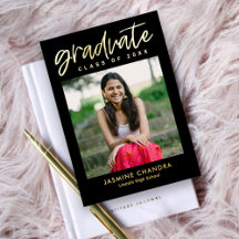 顕著カッコいいな箔卒業編集可能カラーフォイルI