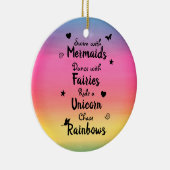 願いおよび夢の陶磁器のオーナメント セラミックオーナメント (右)