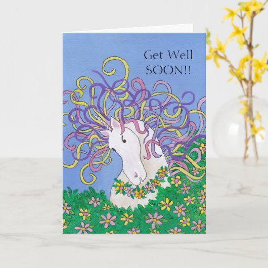 願いが叶うように カード (黄色い花)