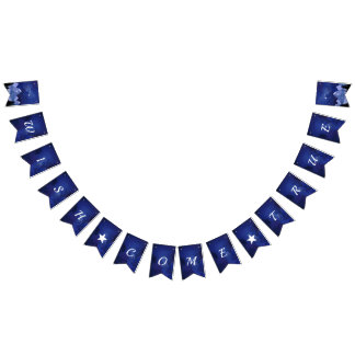 願いが叶う夜空の願い星 バンティングフラッグ