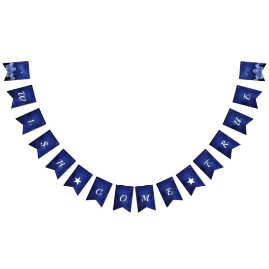 願いが叶う夜空の願い星 バンティングフラッグ (全)