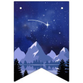 願いが叶う夜空の願い星 バンティングフラッグ (第1の旗)