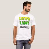 願いが叶う面白いTシャツ Tシャツ (正面フル)