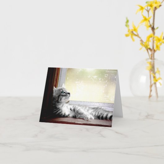 願いここにいました カード (黄色い花)