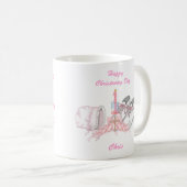 願いに洗礼を施している女の子 コーヒーマグカップ (正面右)