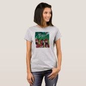 「願いのキツネ」 Tシャツ (正面フル)