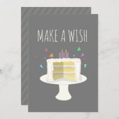 願いのパーティの招待状を作って下さい 招待状 (正面/裏面)