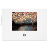 願いのランタンの夢の森林-テーブル数カード (裏面横)