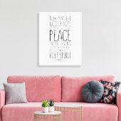 願いの神よ、ローマ人への手紙15:13 キャンバスプリント (インサイチュ (リビング))