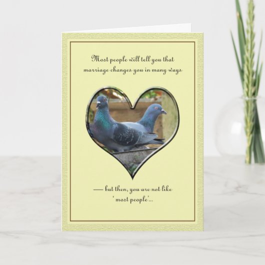 願いの結婚 カード (正面)