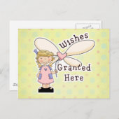 願いは妖精の女神を与えた ポストカード (正面/裏面)