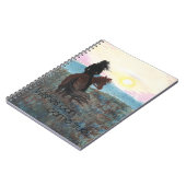 願いは本当の女の子及び馬の螺線形ノートを来ることができます ノートブック (左側)