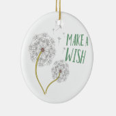 願いを作って下さい セラミックオーナメント (右)