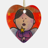 願いを作って下さい セラミックオーナメント (右)