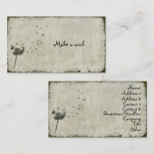 願いを作って下さい 名刺 (正面/裏面)