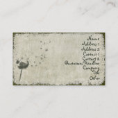 願いを作って下さい 名刺 (裏面)