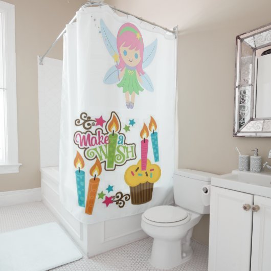 願いを叶えるシャワーカーテンフローラ シャワーカーテン (インサイチュ)