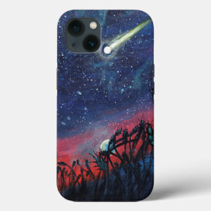 願いを叶える射撃、 発砲スターイラストレーション iPhone 13ケース