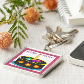 願いを叶える キーホルダー (側面)