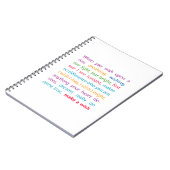 願いを叶える ノートブック (左側)