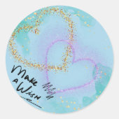 願いを叶える ラウンドシール (正面)