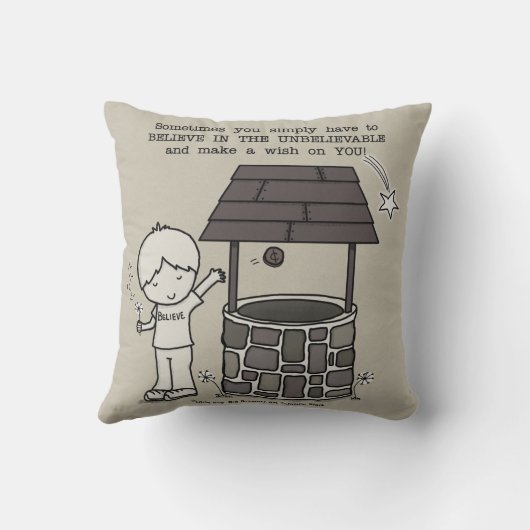 願いを叶えろ！ クッション (裏面)