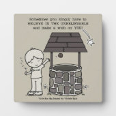 願いを叶えろ! フォトプラーク (正面)