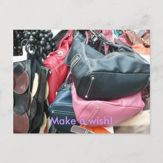 願いを叶えろ！ ポストカード (正面)