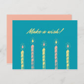 願いを叶えろ！君は世に明るい ポストカード (正面/裏面)