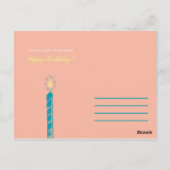 願いを叶えろ！君は世に明るい ポストカード (裏面)